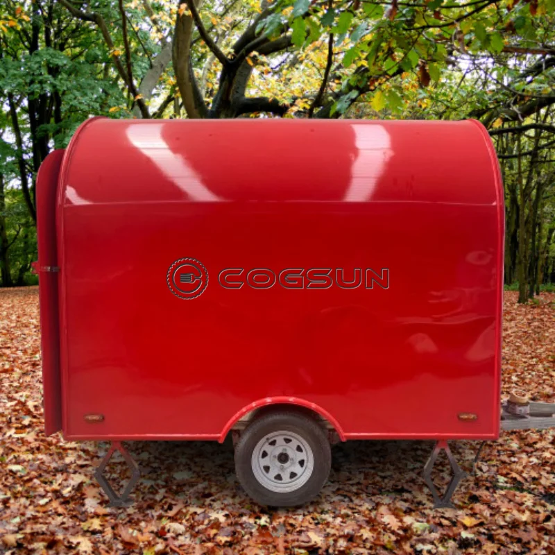 CFR 220cm Stainless Steel Cheapest Fast Street Snack Trailer /Chinese Mobile Ice Cream Vending Truck Food Trailer