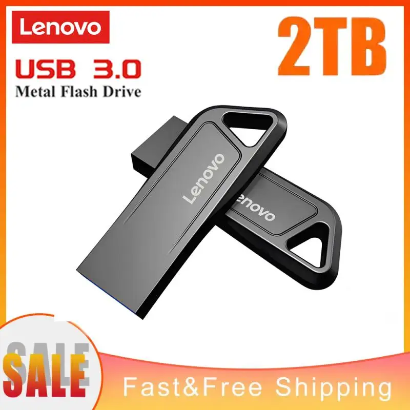 Lenovo Usb Flash Drive 2Tb Metal Otg Pen Drive 1Tb Usb Memory Stick 128Gb 256Gb 512Gb Ssd Portatile Memoria Usb Flash Disk Per Pc