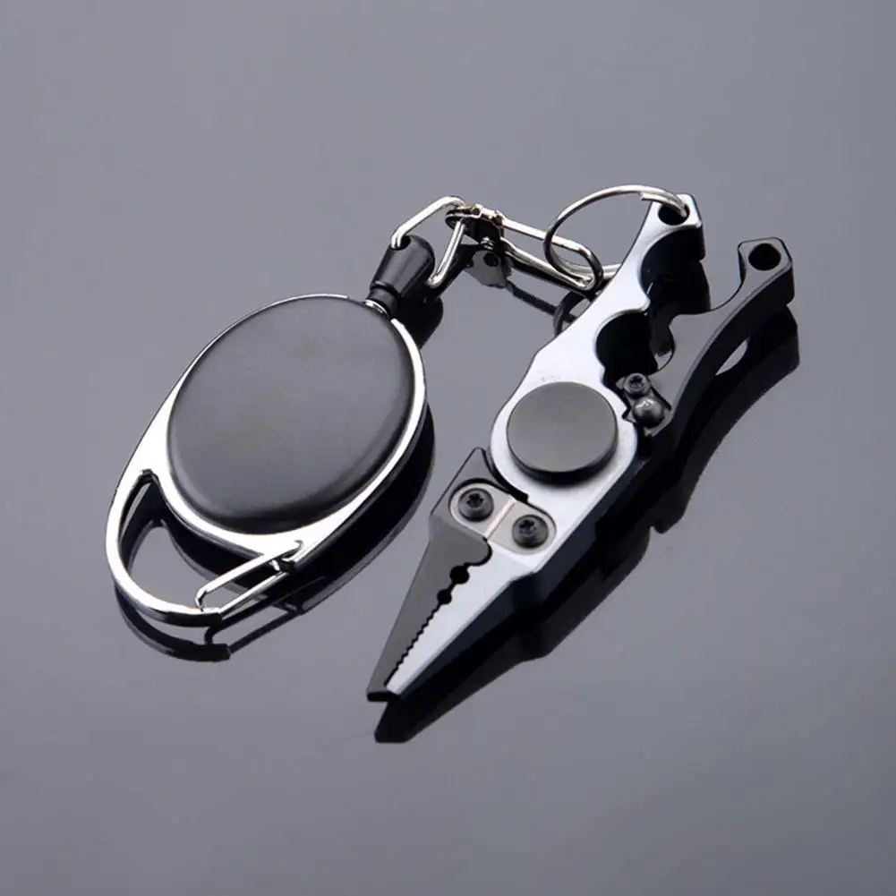 CutFishingLineMinimalisticFishingTiedHooksPliersOutdoor