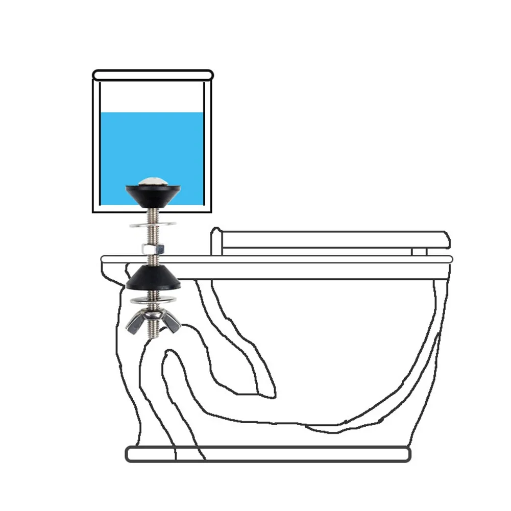 Leggen tussen de stortbak en het toilet: soorten, hoe de trapeziumvormige afdichting voor het