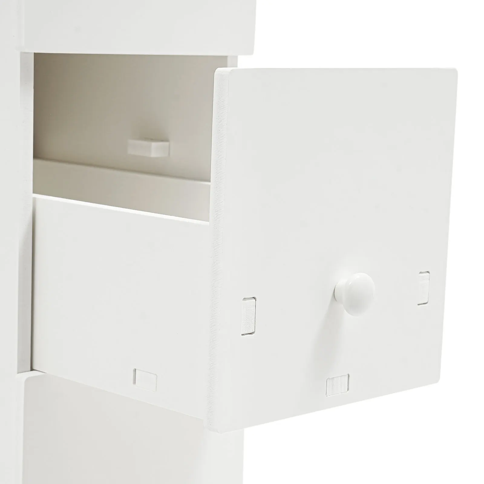 Badezimmerschrank, schmales Badezimmerregal, Rollbehälter, Aufbewahrungsschränke – Detail 9