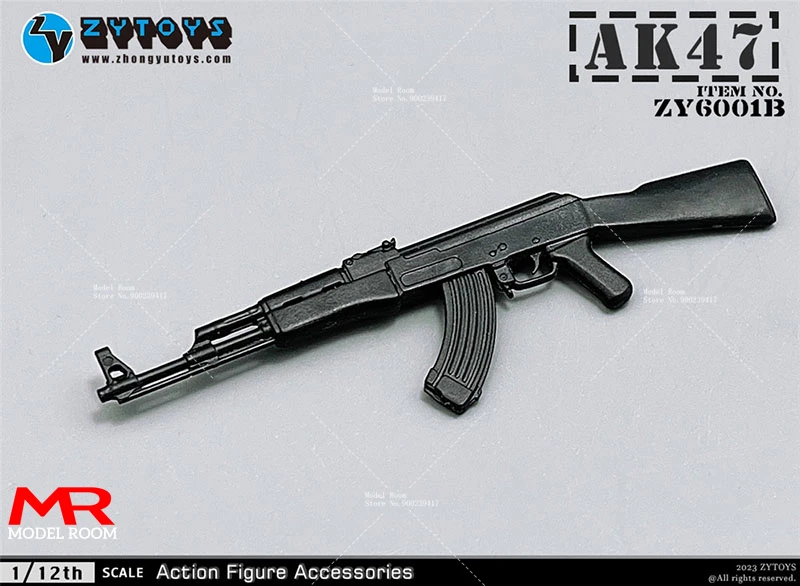 ZYTOYS ZY6001 ZY6002 ZY6003 ZY6008 1/12 Skala MP5 M4 AK47 P90 M1887 Soldat Gun Modell Szene Requisiten Fit 6'' Action Figur Körper – Detail 26