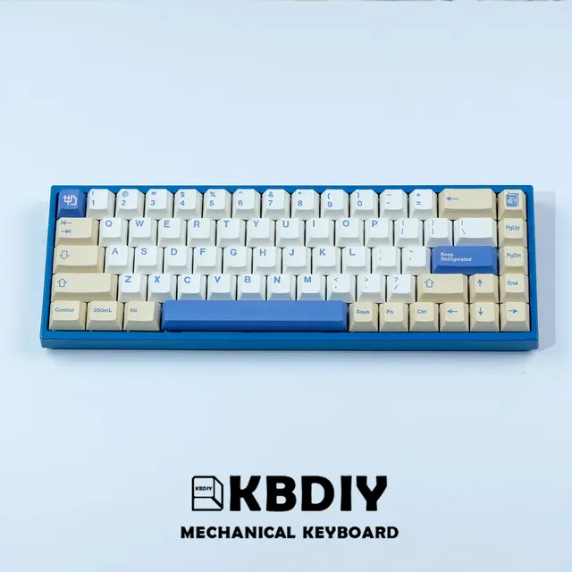 GMK Soymilk Keycap 135 Keys PBT Japanese Korean Keycap ISO Enter Cherry Profile