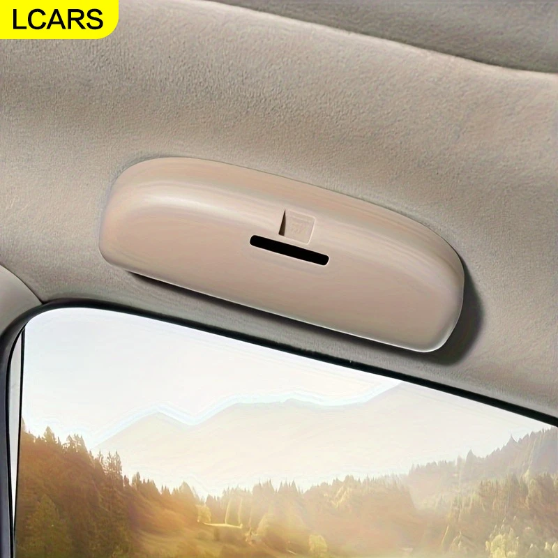 Universal Car-Mounted Glasses Holder - Multifunctional In-Car Storage with Non-Damaging Installation