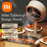 Xiaomi Small Range Hood Extractor Portable USB Charging Mini Range Hood Adjustable Angle for BBQ Hot Pot Kitchen Appliances 1