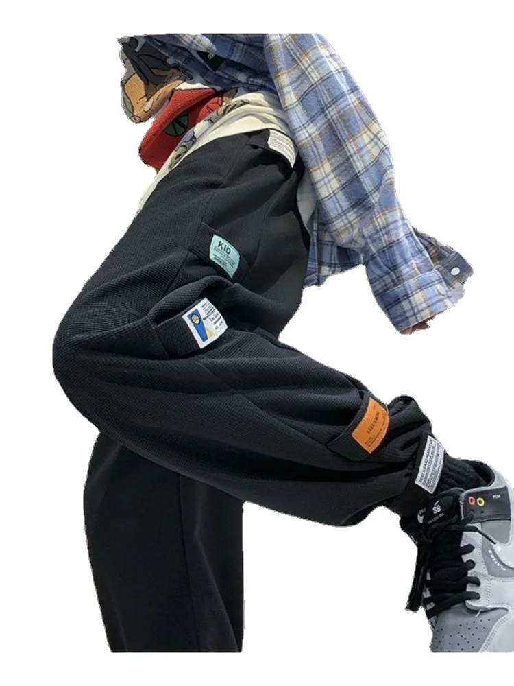 Classic Streetwear Casual Pants Men Harem Jogging Pants Male Slim Fit Spring Cargo Pants y2k streetwear Trouser Male ropa hombre