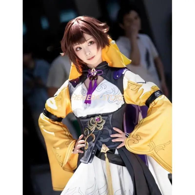 

Game Honkai Star Rail Sushang Cosplay Costume Game Sushang Antique Swordman Cos Dress for Woman Cosplay Wig Accessories Role