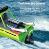 Tx725 2.4g High-Speed Boat Remote Control Jet Speedboat Electric Turbojet High-Horsepower Waterproof High-Speed Boat Toys Gifts 1