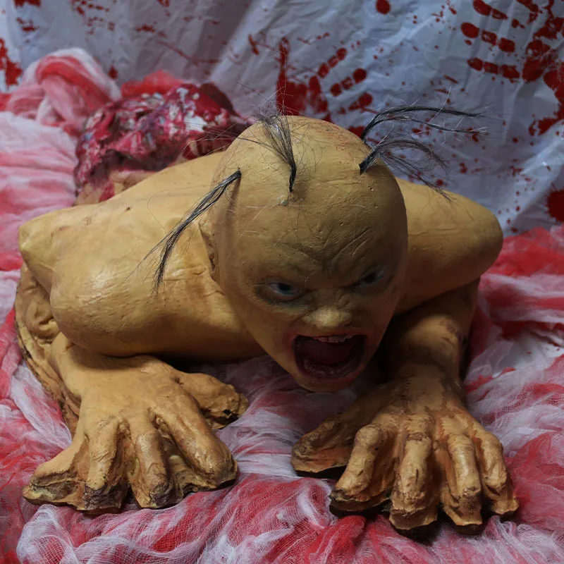 

Latex Creeping Ghost Halloween Decoration Halloween simulation tricky half-body crawling corpse scary corpse