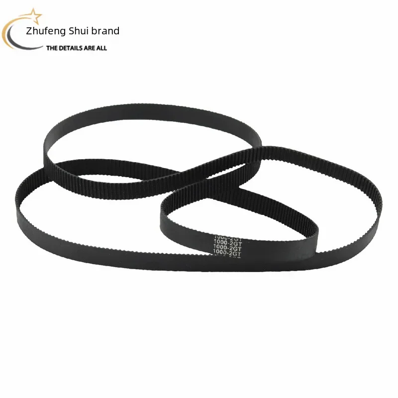 GT2 Closed Timing Belt 3D Printer 6mm Loop Rubber 2GT 264 280 284 288 300 310 320 330 340 350 360 370 390mm Length