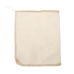 Reusable Cotton Mesh Strainer Bag for Cooking and Herbal Infusions (1PC)