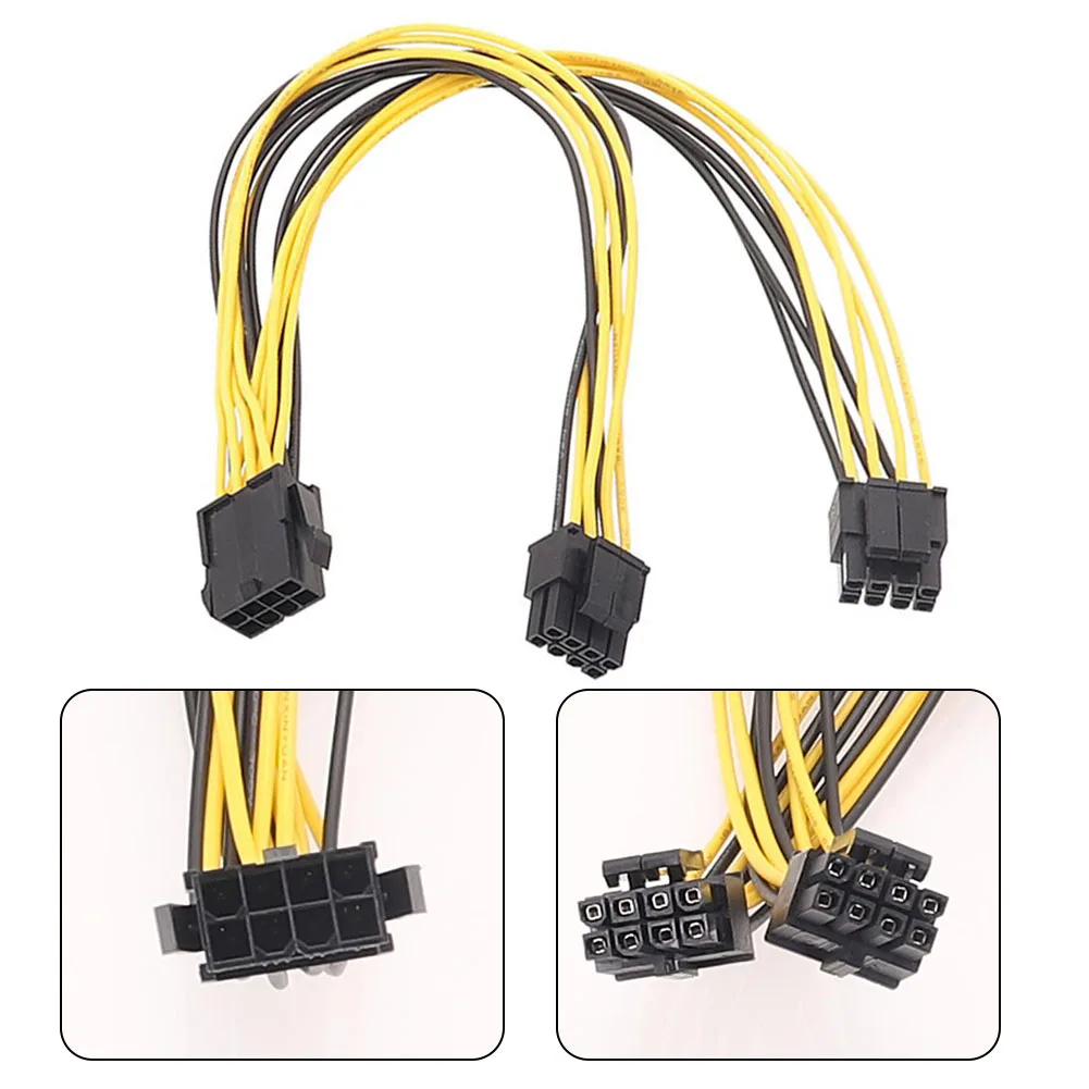 

Power Cable 18cm 8Pin To Dual 4Pin Video Card Power Cord Y Shape 8 Pin PCI Express To Dual 4 Pin Molex Graphics Card 280903