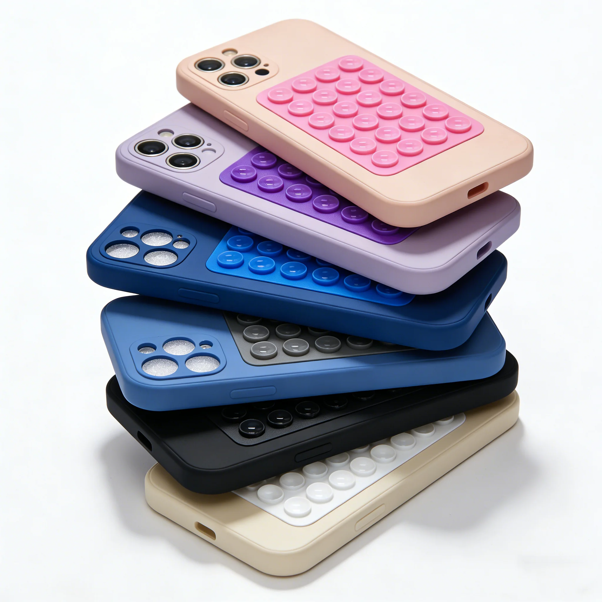 Universal Soft Silicone Suction Cup Phone Holder Cover