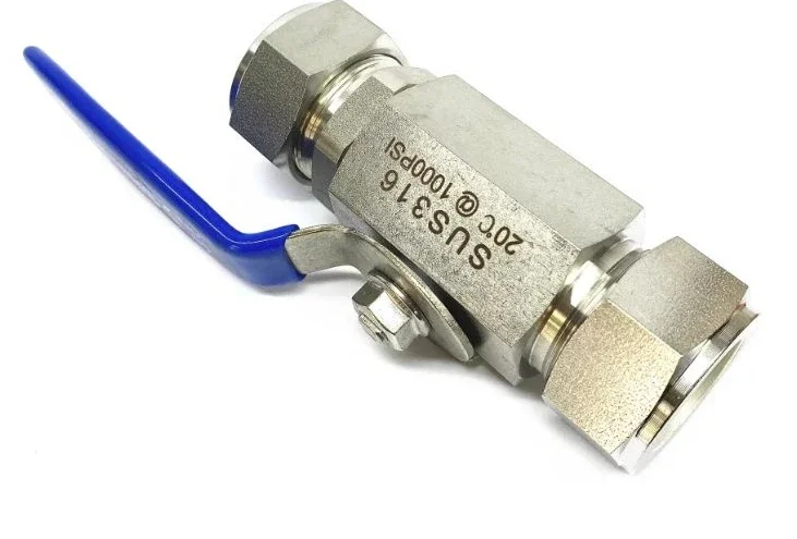 

SS316 BVJ Stainless Steel Sleeve Ball Valve/sleeve Connection Stainless Steel Ball Valve