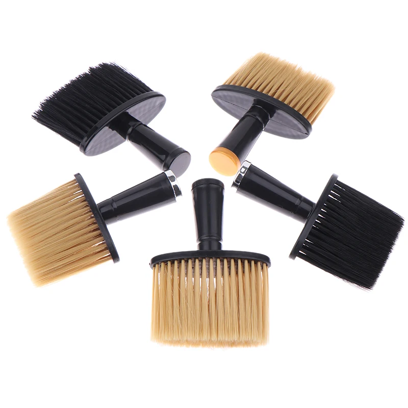 Weicher Hals Gesicht Staub tuch Bürsten Friseur Haar sauber Haar bürste Bart Bürste Salon Schneiden Friseur Styling Werkzeuge Pinsel – Detail 12