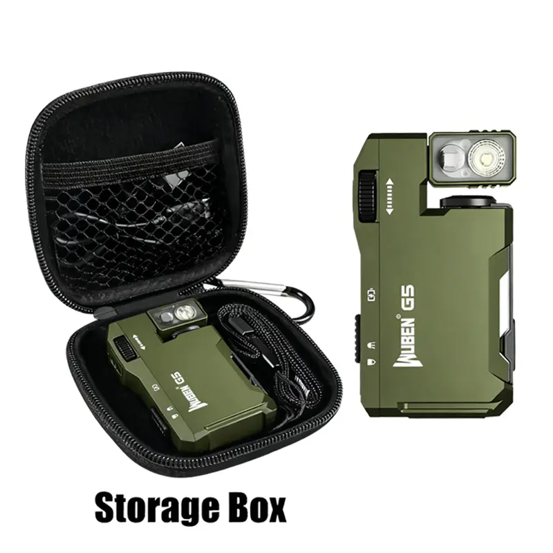 WUBEN G5 EDC Flashlight 400Lumens Portable Pocket Mini Light Waterproof Torch 180° Rotating Head With Magnetic Tail For Outdoor - Image 13