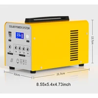 Portable Solar Power Station Outdoor DC USB Mobile Power Supply 84Wh 128Wh 144Wh Solar Generator High Power Energy Storage 2