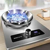 Gas Stove Single Stainless Steel Fierce Fire Gas Stove Table Kitchen Built-in Kitchens Cookers Home 1