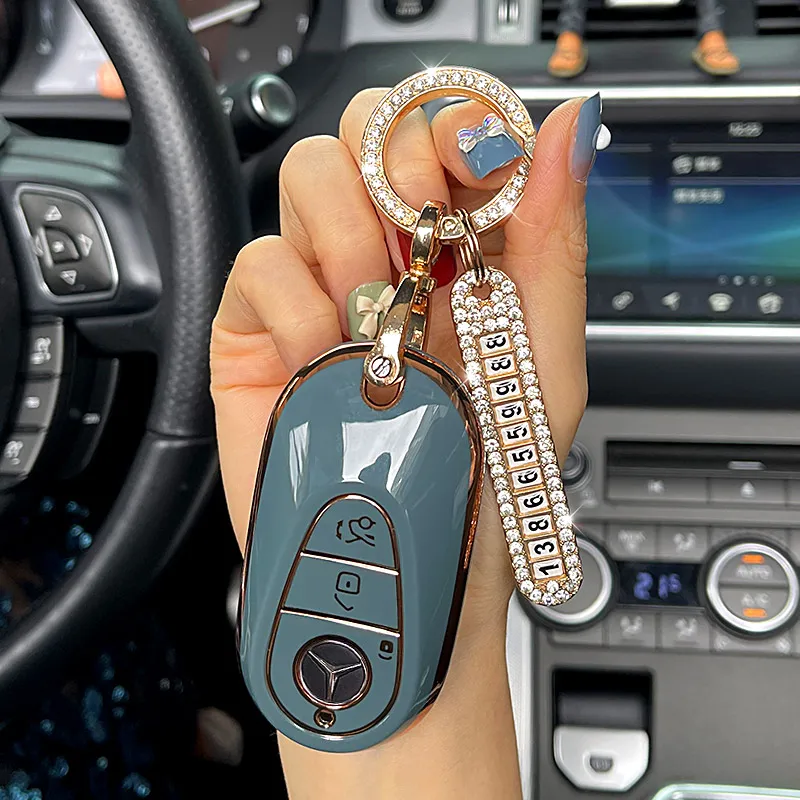 Cover Chiave/telecomando per mercedes-benz classe C 260 C200 W204 GLC la CIA GLA W205 W212 14 Cover Chiave/telecomando per mercedes-benz classe C 260 C200 W204 GLC la CIA GLA W205 W212 - S3cd7979b48074fcc85b92dc5574b027aY