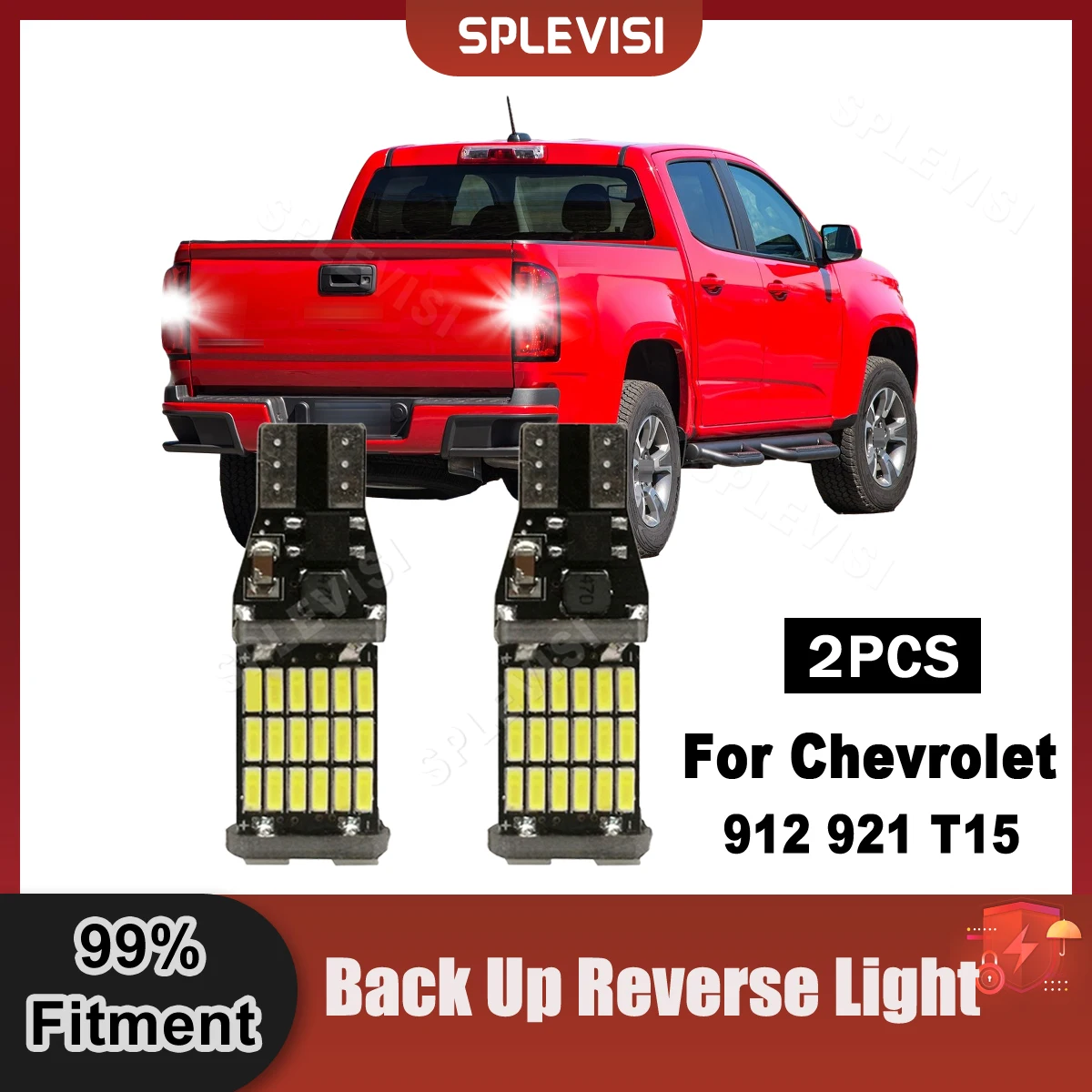 

6000K White LED Reverse Light Blub 12V Backup Lamp For Chevrolet Chevy Colorado 2015-2022 2016 2017 2018 2019 2020 2021 2020