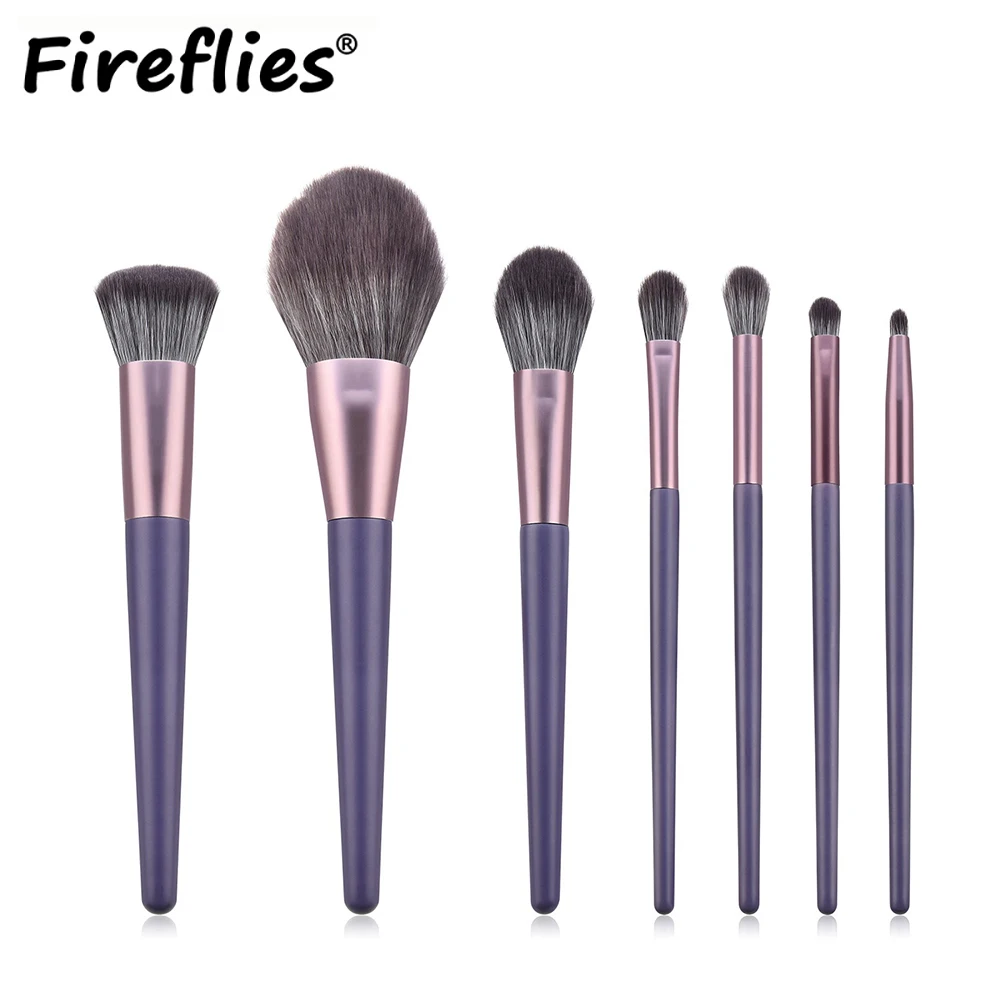 Luxury Makeup Brush Collection with Blush, Powder, and Eyeshadow Tools