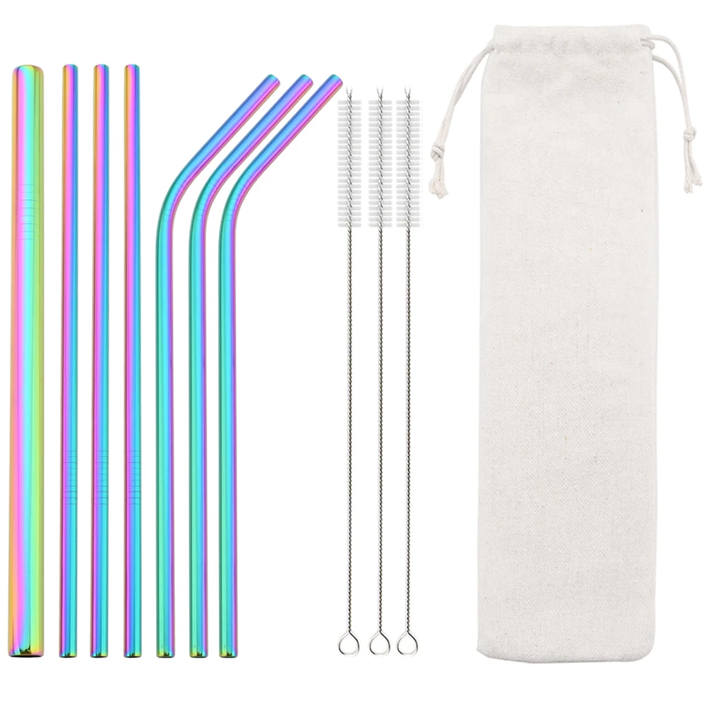 14PCS 2 in1 Cucchiaio di Paglia, BetterJonny Cannucce Riutilizzabili In Acciaio Inossidabile Cannucce in Metallo con Spazzola per la Pulizia per Cocktail Latte Freddo Frullati Caffè Freddo, A