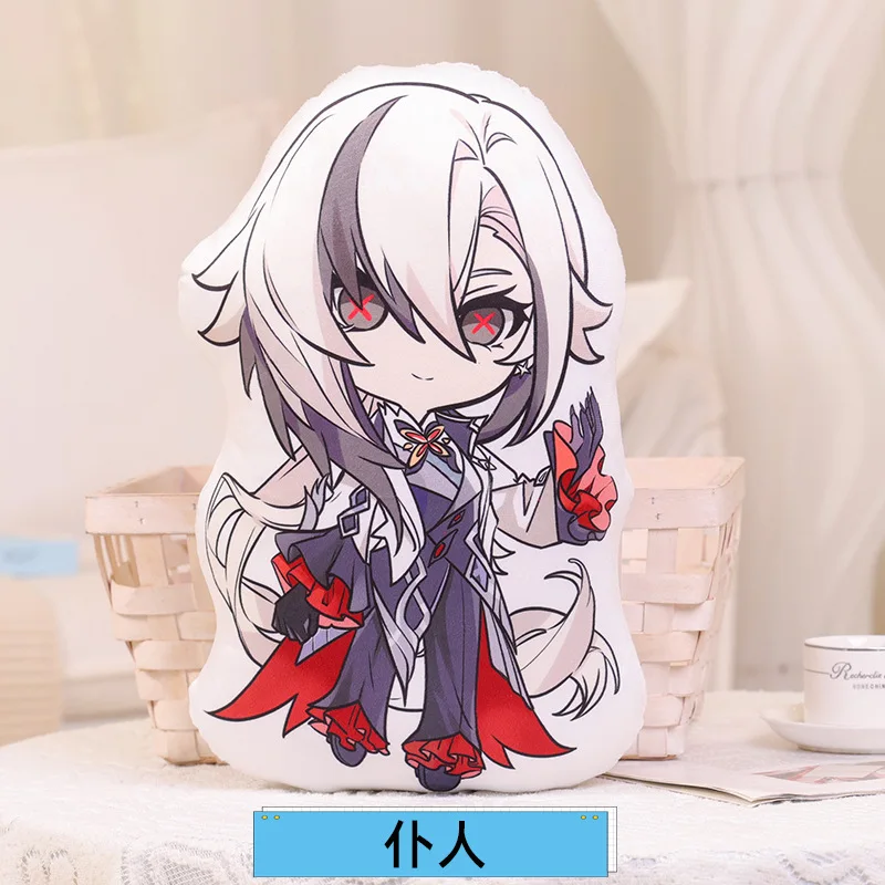 Genshin Impact Neuvillette Wriothesley Furina Clorinde Navia 45cm Plush Pillow Doll Game Anime Cartoon Cosplay Accessories Prop plush toy plush doll anime ornament
