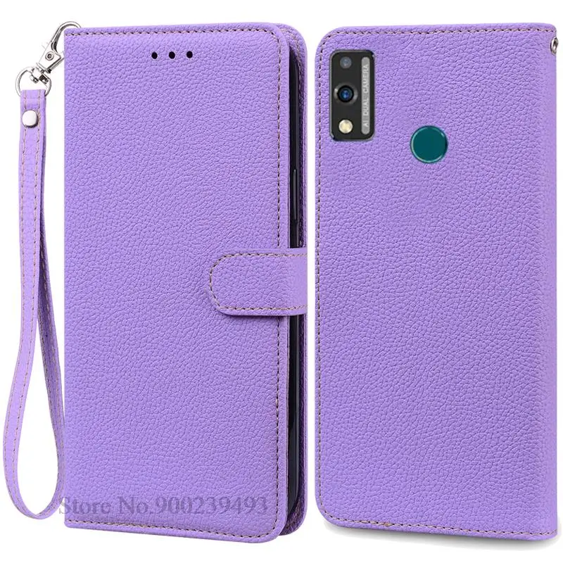 Leather Wallet Flip Case for Honor 9X Lite - Stylish Protective Phone Cover