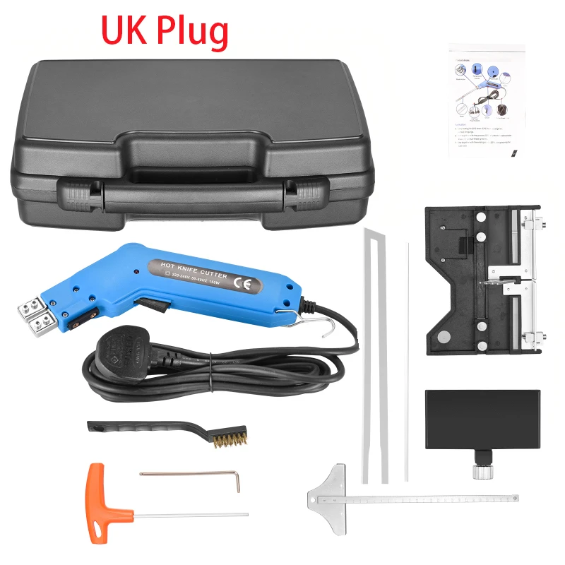 Electric Hot Knife Cutter Eps Foam Cutter Styrofoam Heat Cutting Grooving  Machine Portable Polystyrene Foam Heat Cutting Tool