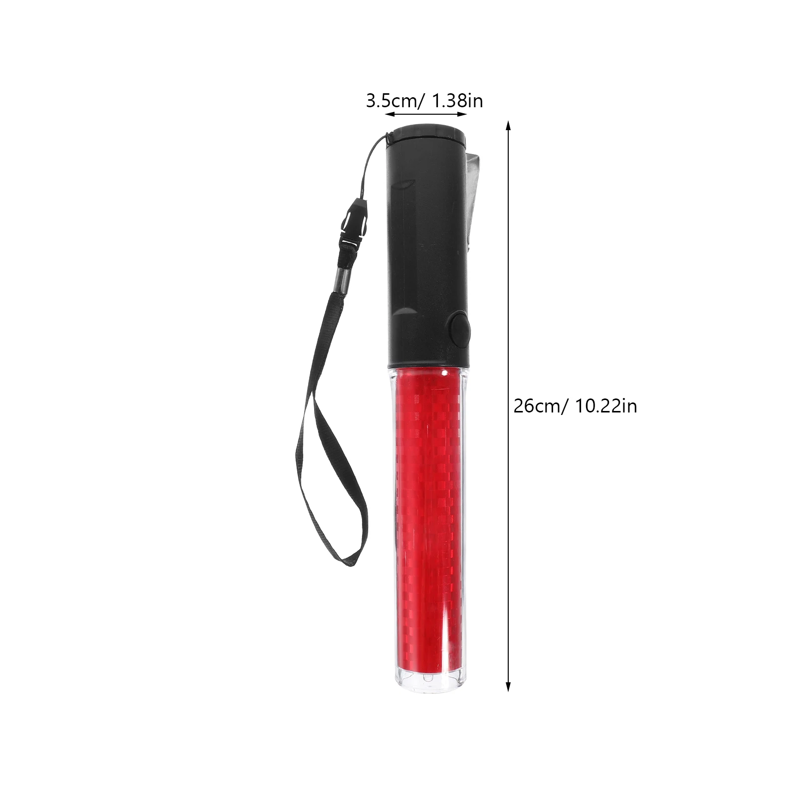 26cm Air Marshaling Signal Wand with 3 Flashing Modes Traffic Control Baton Signal Traffic Wand for Car Directing Parking