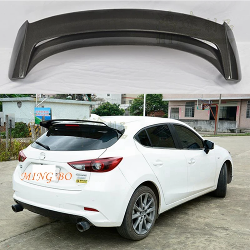 

Задний двухслойный спойлер для хэтчбека Mazda 3 AXELA 2014 2015 2016