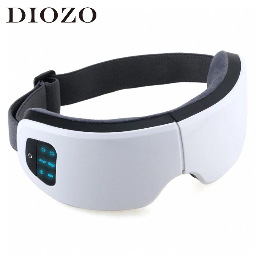 

Air Pressure Massager Vibrating Eye Massager Bluetooth Relief Fatigue Hot Compress Therapy Foldable Eye Care Device Dropshipping