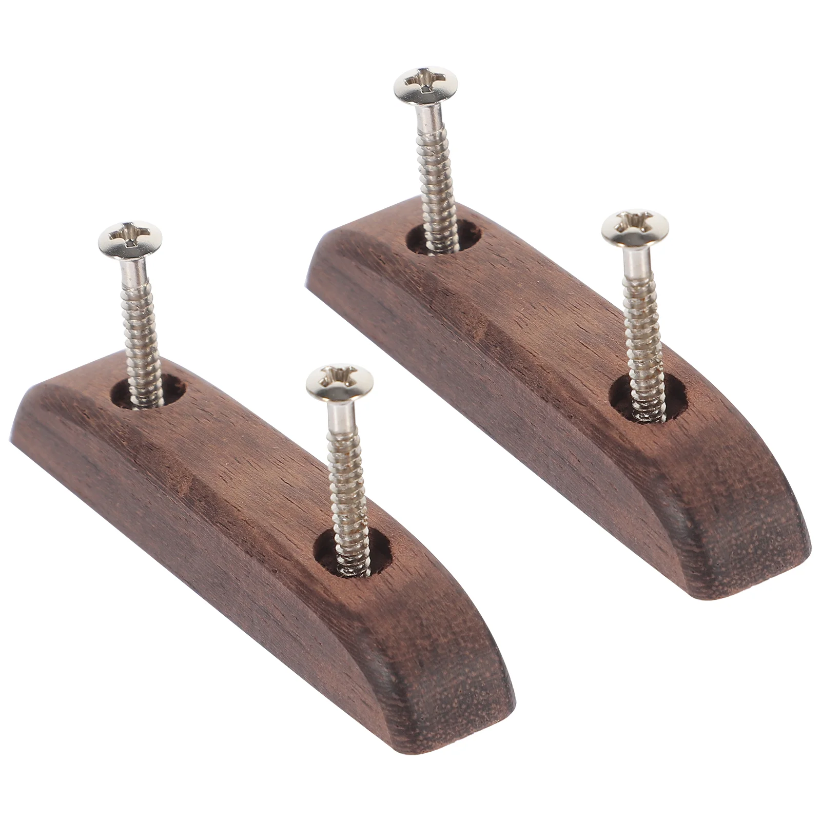 Guitar bass accessories natural wood thumb rest finger support 2 Pcs for instruments parts