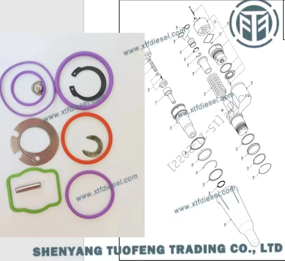 6 Bags Best Quality Repair Kti, ORing ,Gasket 7135488 for DAPLHI A0