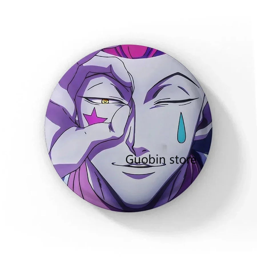 Lot De 5 Badges Pin's Hunter X Hunter – Formes Variées, Diamètre ~58 Mm, Alliage – Pour Sac à Dos, Vêtements, Décoration