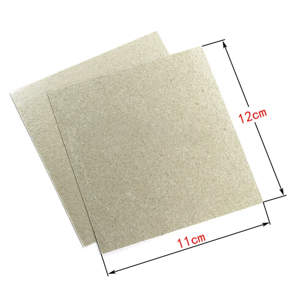 microwave5pcs Spare parts for ovens mica microwave12*11cm mica sheets for Galanz Midea Panasonic magnetron cap midea microwave