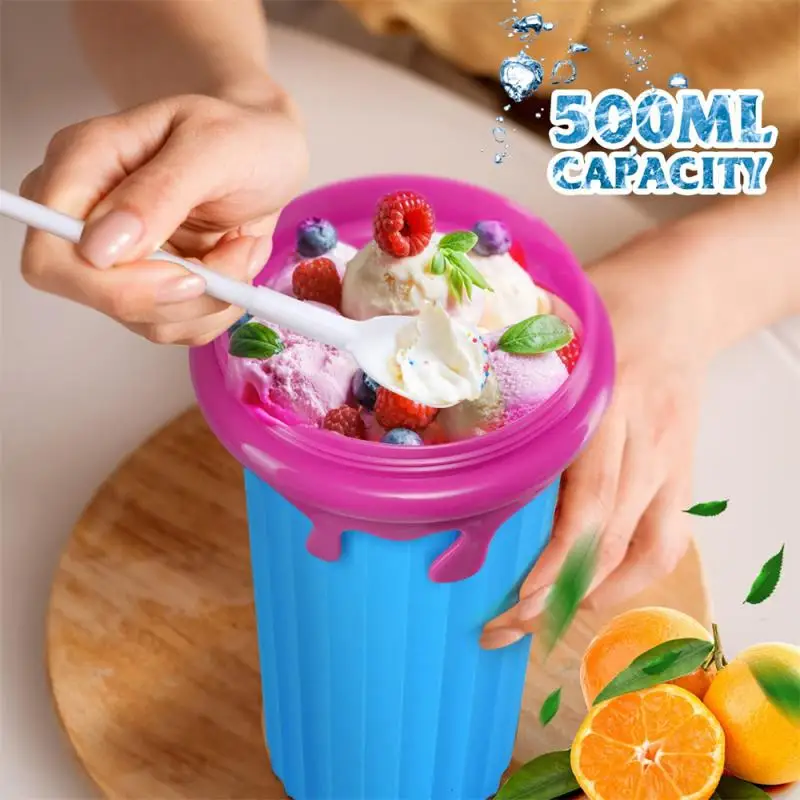 Ice Smoothie Soft And Not Deformed Revolutionary 11.6 Ounces Innovative Ice Blast Cup Homemade Unique Design Trending Popular