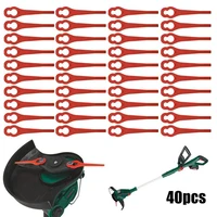 40 Pcs Plastic Blades Mower Blades replacement For Parkside PRTA 20-LiA1 LIDL IAN 311046 Garden Trimmer Blades 1