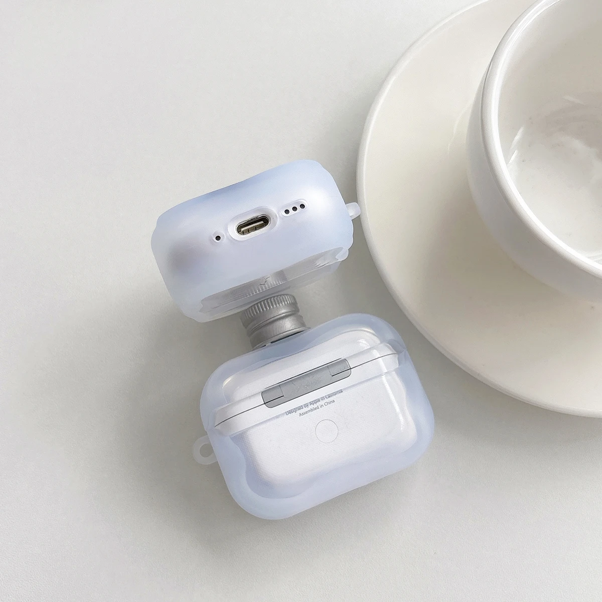Vodka Bottle Shaped TPU Earphone Case Cover