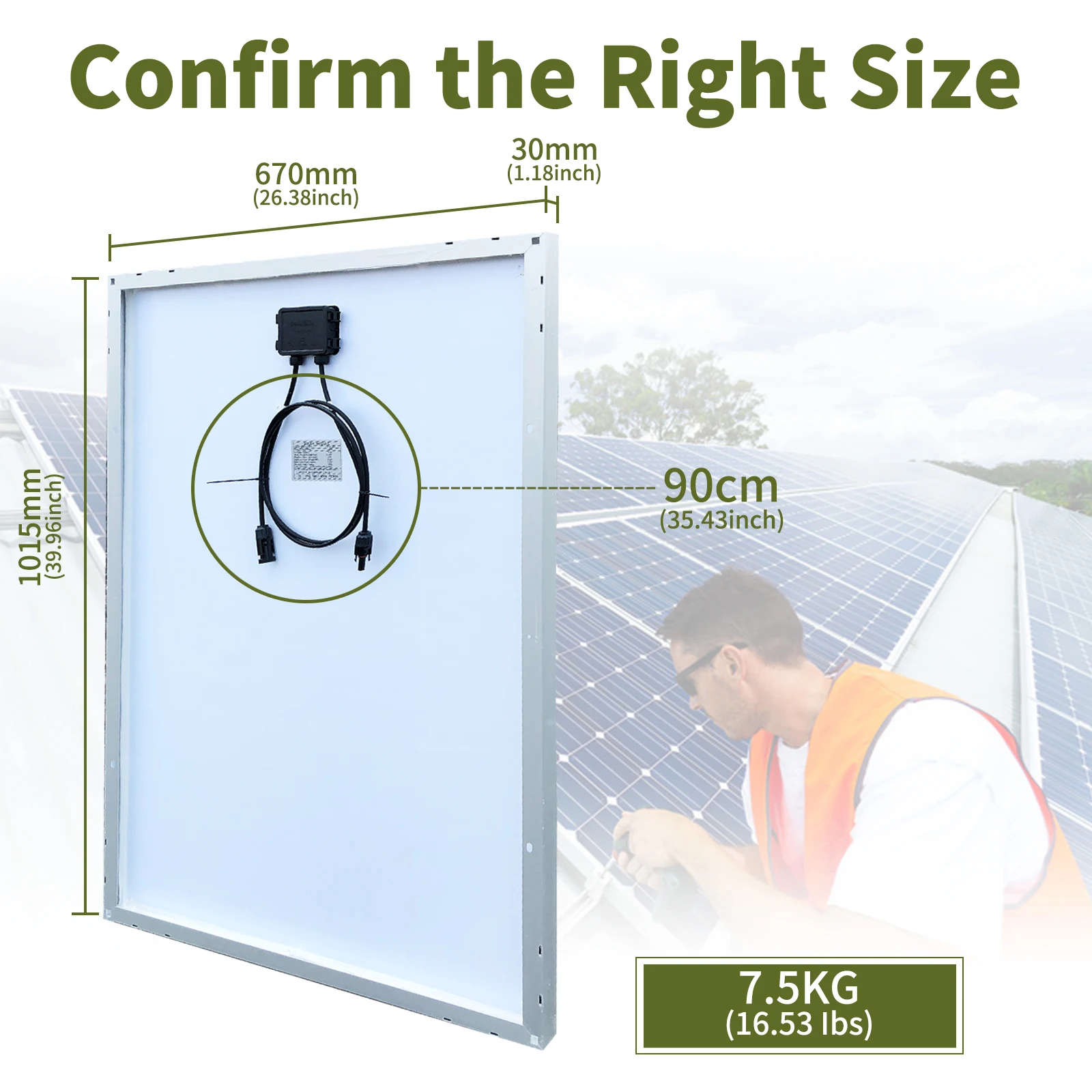 Jingyang 200W W Glas starres Solar panel 18V Photovoltaik-Panel Aluminium  rahmen 12V Batterie ladung für Wohnmobil/Wohnwagen/Reise