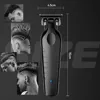2299 Barber Cordless Hair Trimmer 0mm Zero Gapped Carving Clipper Detailer Professional Electric Finish Cutting Machine 6