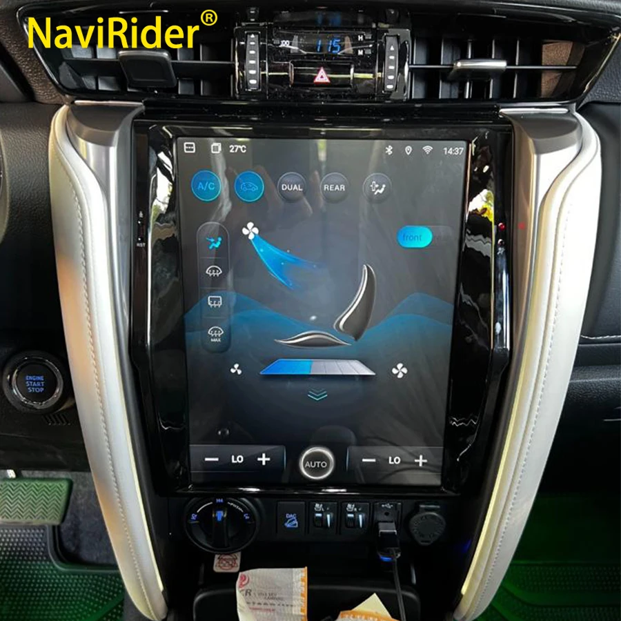 

256GB 2din Car Radio Android 13 Tesla Screen For TOYOTA Fortuner HILUX Revo 2016-2022 Stereo Multimedia GPS Carplay Video Player