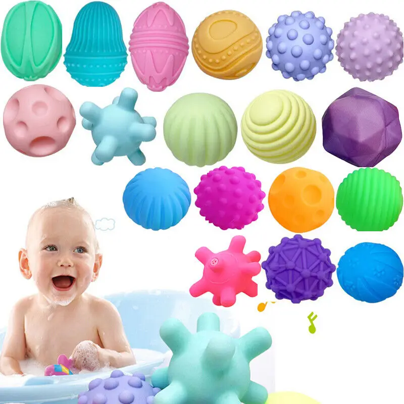 

Babies Training Ball Baby Toy Ball Infant Tactile Senses Baby Toys Massage Ball Educational Touch Multi Texture Hand Ball Baby