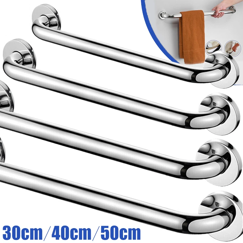 Stainless Steel Handrails Armrest Bathroom Shower Grab Bars Hanging ...