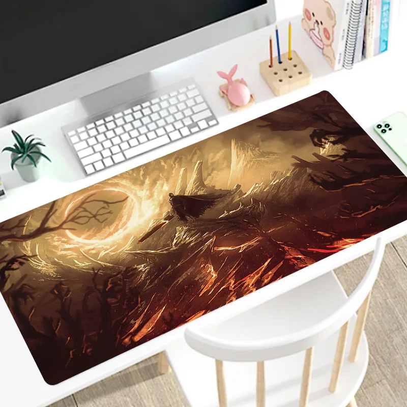 

Berserk Anime Large Mouse Pad Computer Game XXL Custom HD Mousepad Natural Rubber Non-Slip Mouse Mat Carpet Office Soft Deskmat
