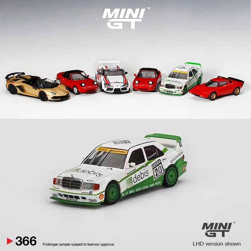 

Мини GT 1:64 модель автомобиля 190E 2,5 16 Evo II 1991 DTM Zakspeed #20 из сплава Шумахера литой под давлением #366 LHD