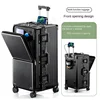 Front Opening Suitcase Aluminium Frame Large Capacity Carrier 28-inch Oversized Luggage 20 inch Trip Cabin Travel Case 2025 New
