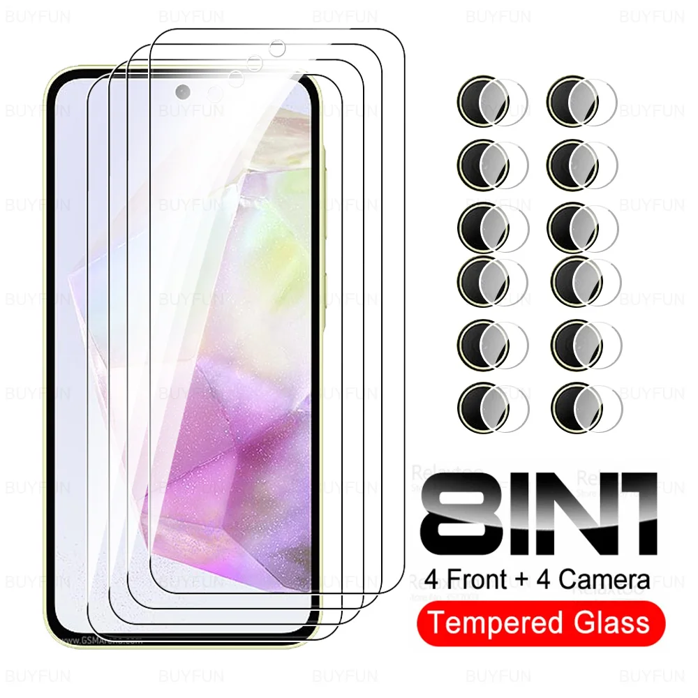 Premium Tempered Glass Camera Lens Protector for Samsung Galaxy Series