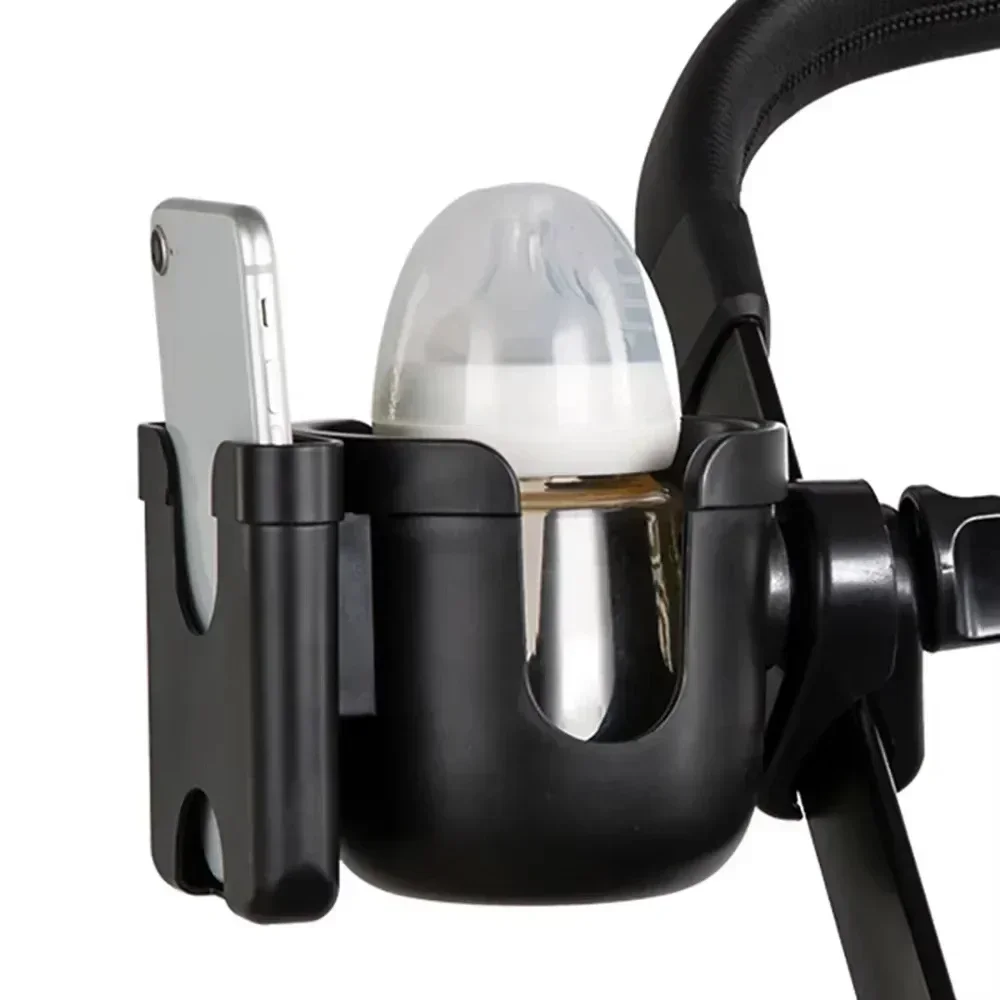 Pram Cup Holders Children's Stroller Bottle Holders Pram Bottle Anti-Slip Design Accessories Mobile Phone