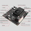 NAS Motherboard J6413 J6412 2*Intel i226-V 1*RTL8125BG 2.5G LANs 2*NVMe 6*SATA3.0 2*DDR4 1*PCIe Mini ITX Soft Router Mainboard 2